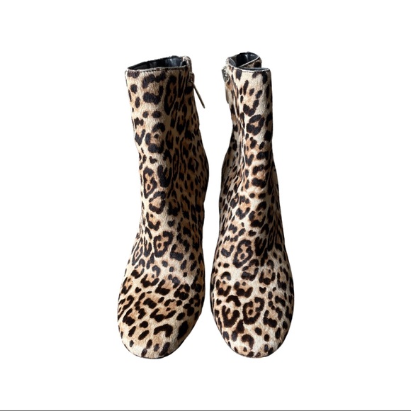 Sam Edelman Leopard Ankle Boots - Picture 2 of 2